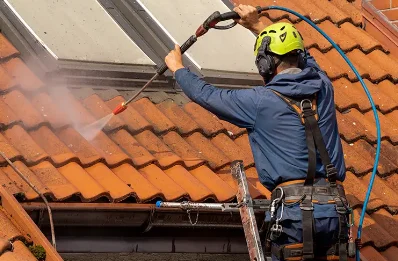Démoussage et hydrofuge de toiture à Daubensand